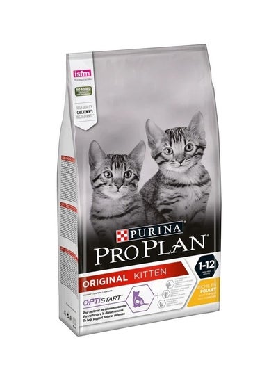 Buy Proplan, Original, Kitten Cat Dry Food - 1.5kg in UAE