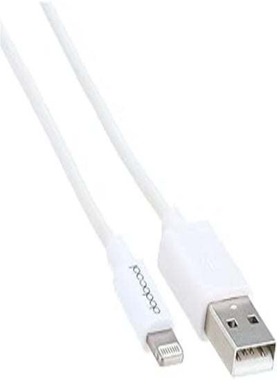 اشتري Dodocool kx1929 lightning to usb cable - white في مصر