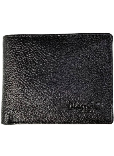 اشتري Classic Milano Genuine Leather Wallet Cow NDM G-75 (Black) by Milano Leather في الامارات