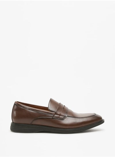 Buy Men's Solid Slip-On Loafers in Saudi Arabia