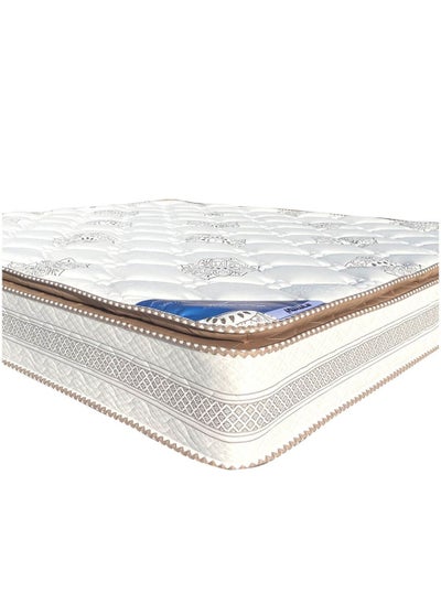 Buy Mattress Bed Pillow Top Spring Mattress Queen Bed 200x150x26 Cm in Saudi Arabia