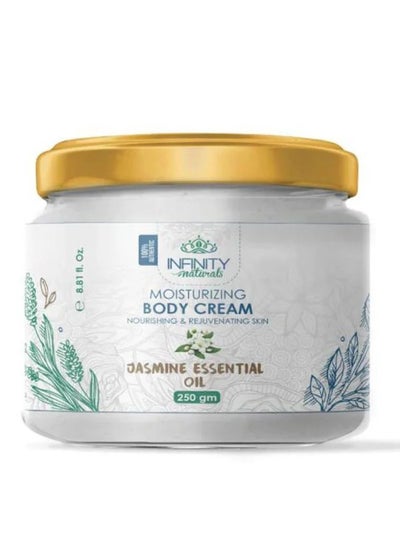 Buy Infinity Naturals Moisturizing Body Cream Jasmine Essential Oil 250 Gm in Egypt