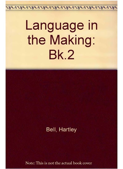 اشتري Language in the Making في الامارات