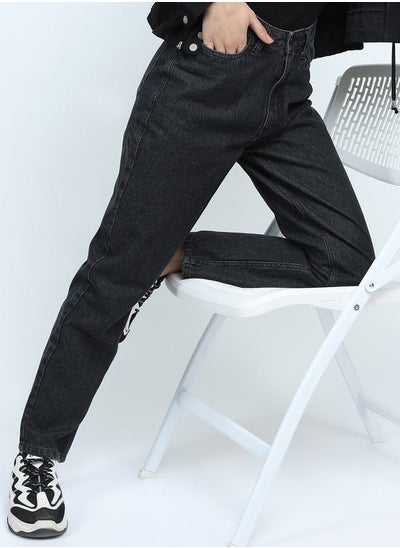 اشتري Dark Wash Mid Rise Jeans في السعودية