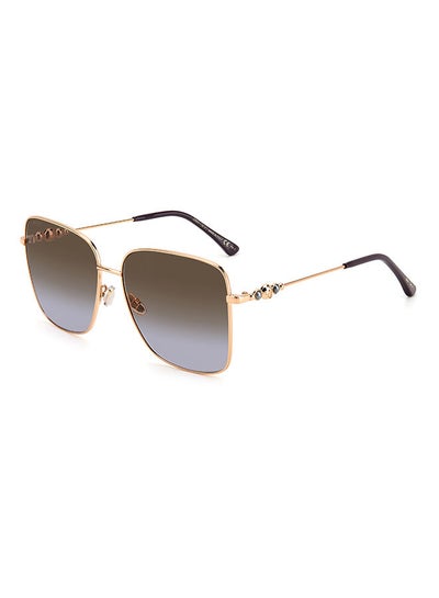 Buy Women's UV Protection Square Sunglasses - Hester/S Gold Plum 59 - Lens Size 59 Mm in UAE