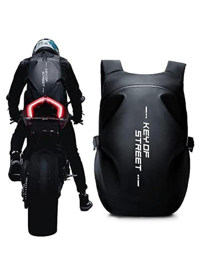 Buy Waterproof Motorcycle Backpack for Men, Helmet Travel Accessories in Saudi Arabia