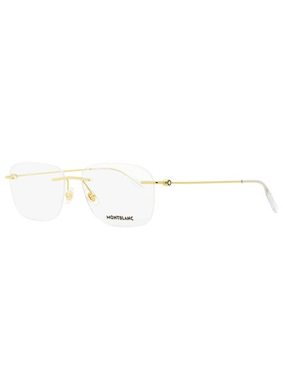 اشتري Men's Rectangle Eyeglass Frame - MB0075O 002 56 - Lens Size: 56 Mm في الامارات