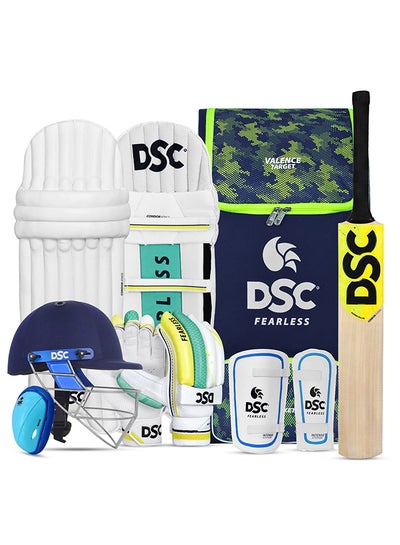 اشتري Premium Kashmir Willow Cricket Kit with Helmet في السعودية