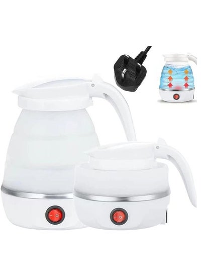 Buy Foldable Electric Kettle Travel Electric Kettle Travel Collapsible Kettle Electric with Separable Power Cord Boil water with Make Tea Coffee for Home Travel in UAE