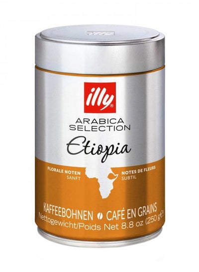 Buy Illy Coffee Whole Bean Arabica Ethiopia - 8.8oz in UAE