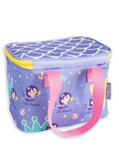 Buy Milk&Moo Insulated Lunch Bag for Kids, Blue and Pink in UAE