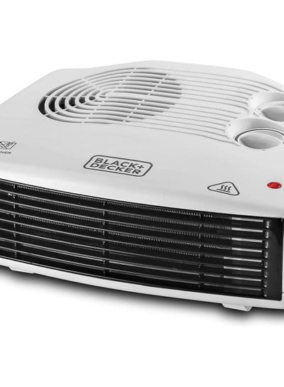 Buy BLACK+DECKER 2400W Horizontal Fan Heater White HX230-B5 in UAE