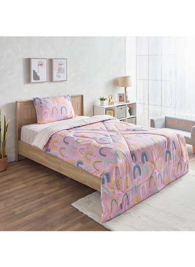 اشتري Hermione Dreams Soiree 2-Piece Microfibre Twin Comforter Set 160 x 220 cm في الامارات