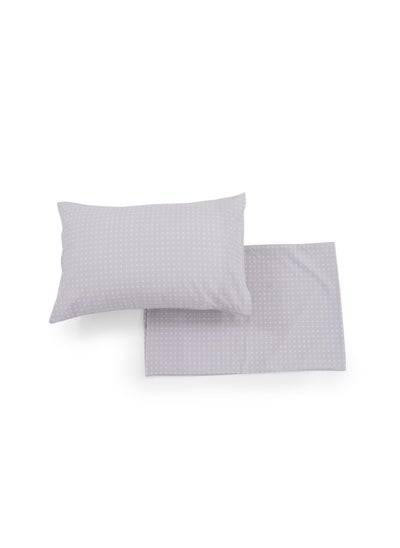 اشتري Essential Flex 2-piece Pillow Case Set 50x75cm - Beige في الامارات