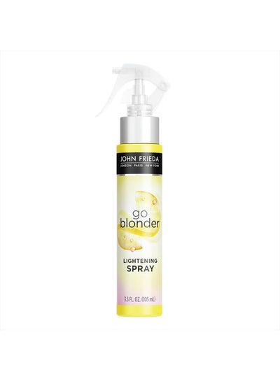 اشتري Sheer Blonde Go Blonder Lightening Spray, Controlled Hair Lightener to Gradually Lighten Hair, with Citrus and Chamomile BlondMend Technology, 3.5 Ounce في الامارات