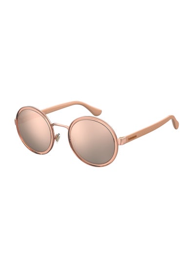 اشتري Women's UV Protection Round Sunglasses - Balneario Orange Millimeter - Lens Size: 51 Mm في السعودية