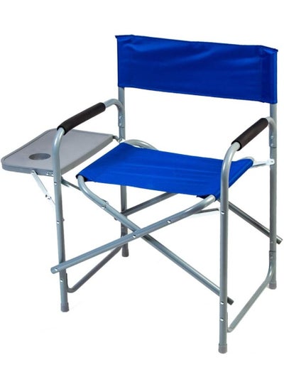 Buy Folding chair with side table, picnic bench, sports chair, outdoor chair and garden chair 45 x 45 x 90 cm in Saudi Arabia