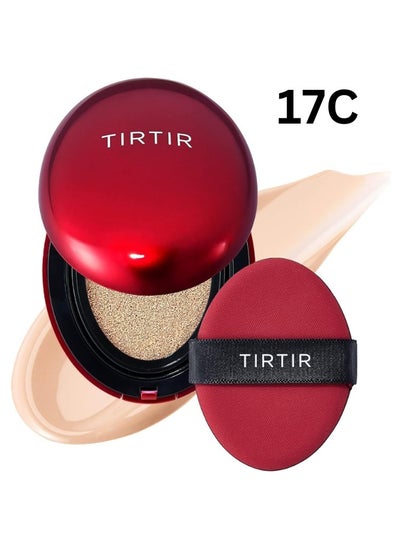 اشتري Mask Fit Red Cushion (17C Porcelain) Foundation | Japan's No.1 Choice for Glass skin, Long-Lasting, Lightweight, Buildable Coverage, Semi-Matte (0.63 Fl Oz) في الامارات