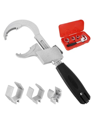 Buy Multifunctional Kitchen and Bathroom Sink Wrench Set, Universal Adjustable Double Ended Wrench, Multifunctional Wrench set for Sanitary Ware, Plumbing Repairing in Saudi Arabia