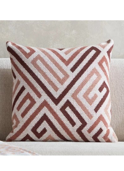 Buy Meknes Cotton Jacquard Cushion - 50x50 cm in Saudi Arabia