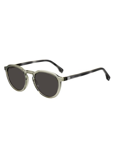 Buy Men's UV Protection Oval Sunglasses - Boss 1491/S Green Millimeter - Lens Size: 51 Mm in Saudi Arabia