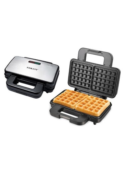 Buy sk-bbq-225 waffle maker, large size, 1000 watts in Egypt