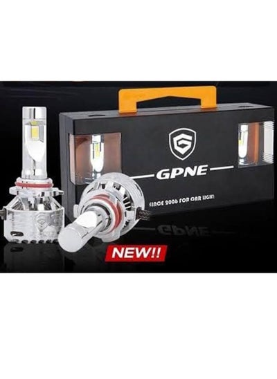 Buy GPNE R5 9005 LED Headlight Bulbs 75W 6000K Super Bright White Compact Size Car Headlight Replacement High and Low Beam LED Conversion Kit. in Egypt