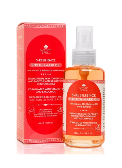 Buy Nature Spell S Resilience Stretch Mark Oil 100ml in UAE