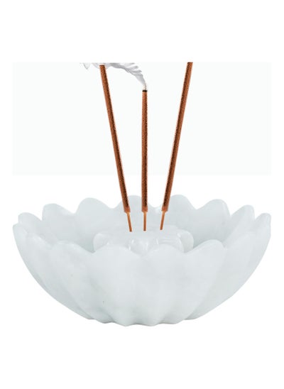 Buy Radicaln Marble Incense Holder White Handmade Incense Stick Holder with 9 Incense Holes in UAE