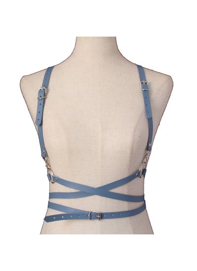 اشتري Celebrity Multi-Wrap Strap Waist Belt Fashion AccessorySky Blue Sky Blue في السعودية