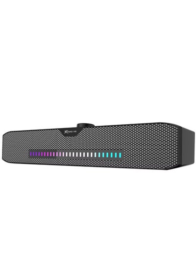 Buy SK403 Stereo Sound bar Gaming Speakers - Total Power Output 6W - Rainbow LED Lighting - Easy accessible volume knob in Egypt