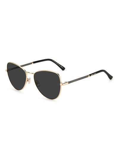 Buy Women's UV Protection Aviator Sunglasses - Carol/S Blk Gold 56 - Lens Size 56 Mm in Saudi Arabia