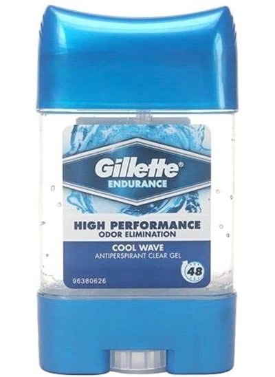 Buy Gillette Cool Wave Antiperspirant Gel 70 ML in Egypt