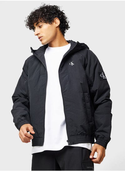 Buy Padded Harrington Hooded  Jacket in UAE