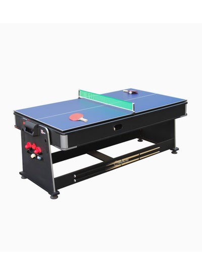 Buy Versatile 7ft Multi-Function Game Table - Pool, Air Hockey, And Tennis In One in UAE