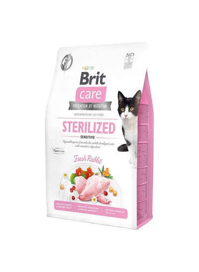 Buy Brit Care Cat Grain-Free Sterilized Sensitive, 2kg in Saudi Arabia