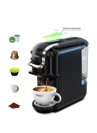 HiBREW H1A 1450W Espresso Coffee Machine, 19 Bar Extraction, Hot/Cold  4-in-1 Multiple Capsule Coffee Maker 