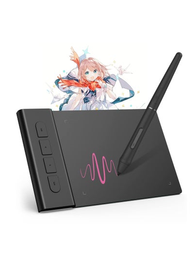 Buy Drawing Tablet OSU Tablet, Portable Computer Graphics Tablets with 4 Shortcut Keys 8192 Levels Battery-Free Stylus Pen, 4x3 inch Digital Tablet Compatible with Window/Mac/Linux/Android for OSU Game in Saudi Arabia