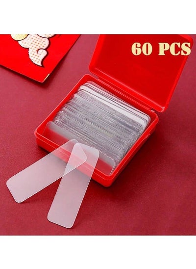 Buy A set of transparent adhesive (double face) in a box, the number of which ranges from 50 to 60 pieces per box. in Egypt