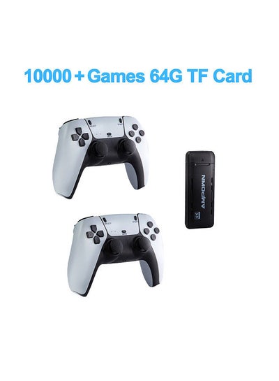 اشتري U9 TV Game Stick With Two 2.4G Wireless Controller Retro Video Games Console Gaming Player Game Box في السعودية
