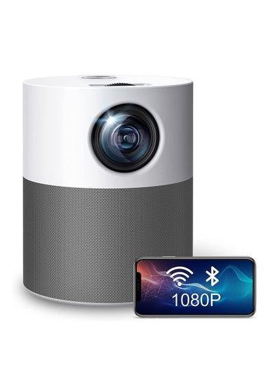 Buy Portable Projector HD Home Wireless Wifi Co-Screen Projector Support 1080p in Saudi Arabia