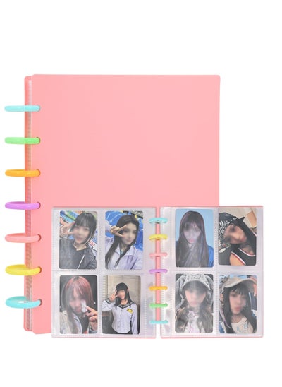 Buy Kpop Photocard Binder 3 Inch Photocard Holder Book Sleeves with 30Pcs Inner Pages A5 Idol Business Card Collect 2×3 Polaroid Photo Album in UAE