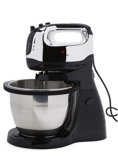 Buy Rotating Stand Mixer 300W ME-SBM1003 Silver/Black in UAE