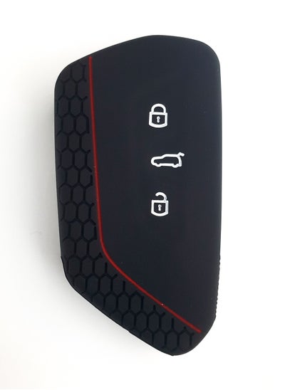 Buy Silicone Case For Volkswagen Smart Remote Key 3 Buttons in UAE