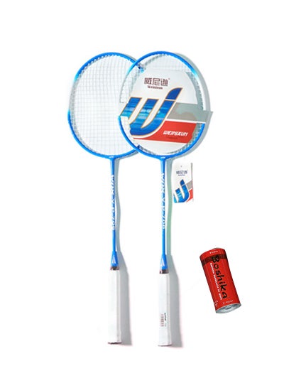 Buy Badminton Racket Durable Adult Set Training Dribbling in Saudi Arabia