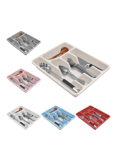 Buy Plastic Spoon Organizer - Multi color in Egypt