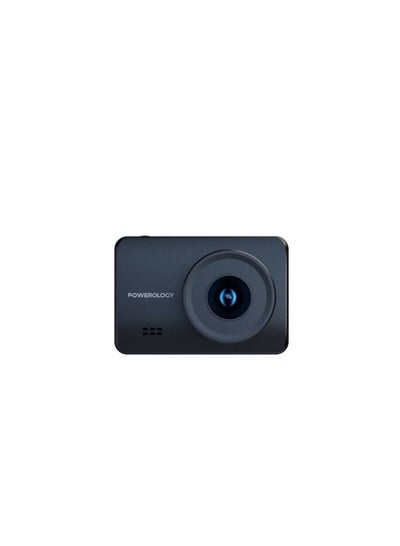 Buy Dash Camera High Definition Recording Wifi Camera with 125° 3-Lane View, 2.45" IPS Display, Motion Sensor & Temperature Resistance, iOS /Android App - Black in UAE