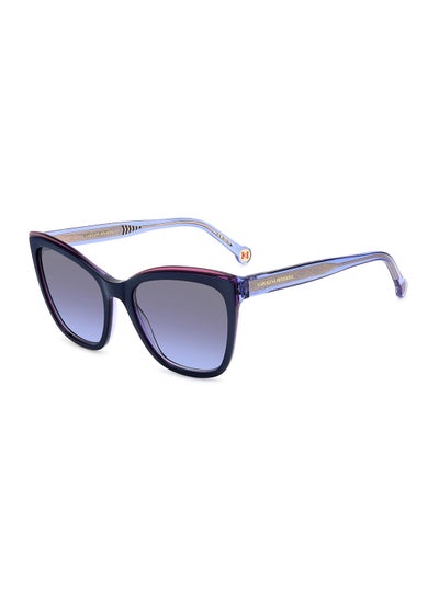 Buy Women's UV Protection Rectangular Sunglasses - Her 0188/S Blue Millimeter - Lens Size: 55 Mm in Saudi Arabia