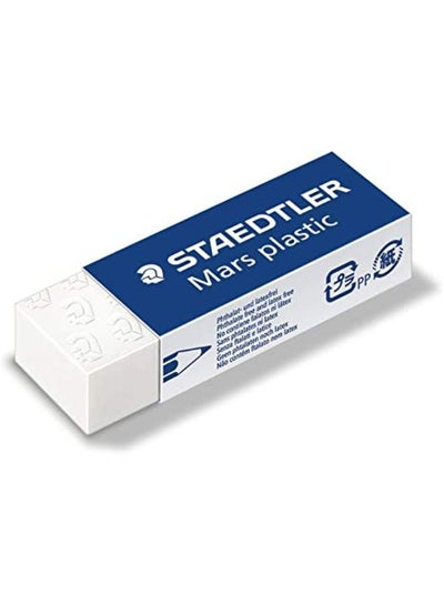 اشتري Steadtler Mars Plastic Eraser Latex free And Phtalate free - White 526 50 في مصر