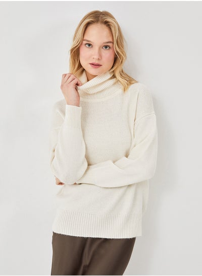 اشتري Turtleneck Women's Knitwear Sweater في مصر